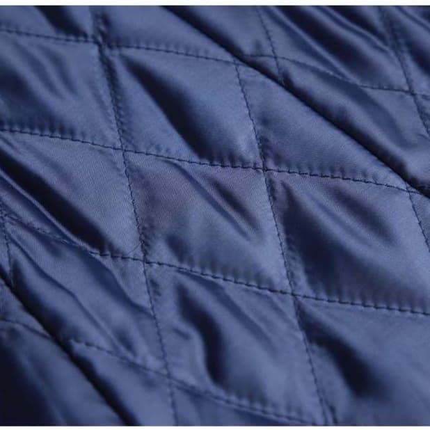 ネイビーコーデ 上品シンプル ロングコート