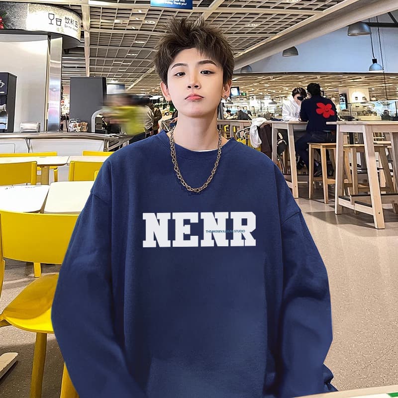 ネイビーコーデ 山岳シリーズ スウェットトップス